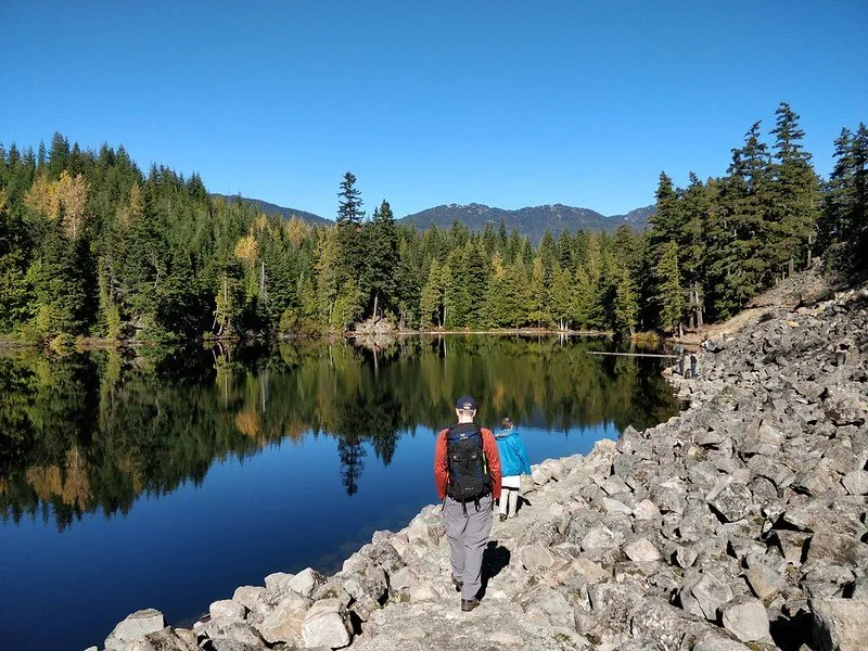 Loggers Lake on the Crater Rim Trail in Whistler