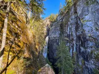 View of High Falls Creek in Squamish